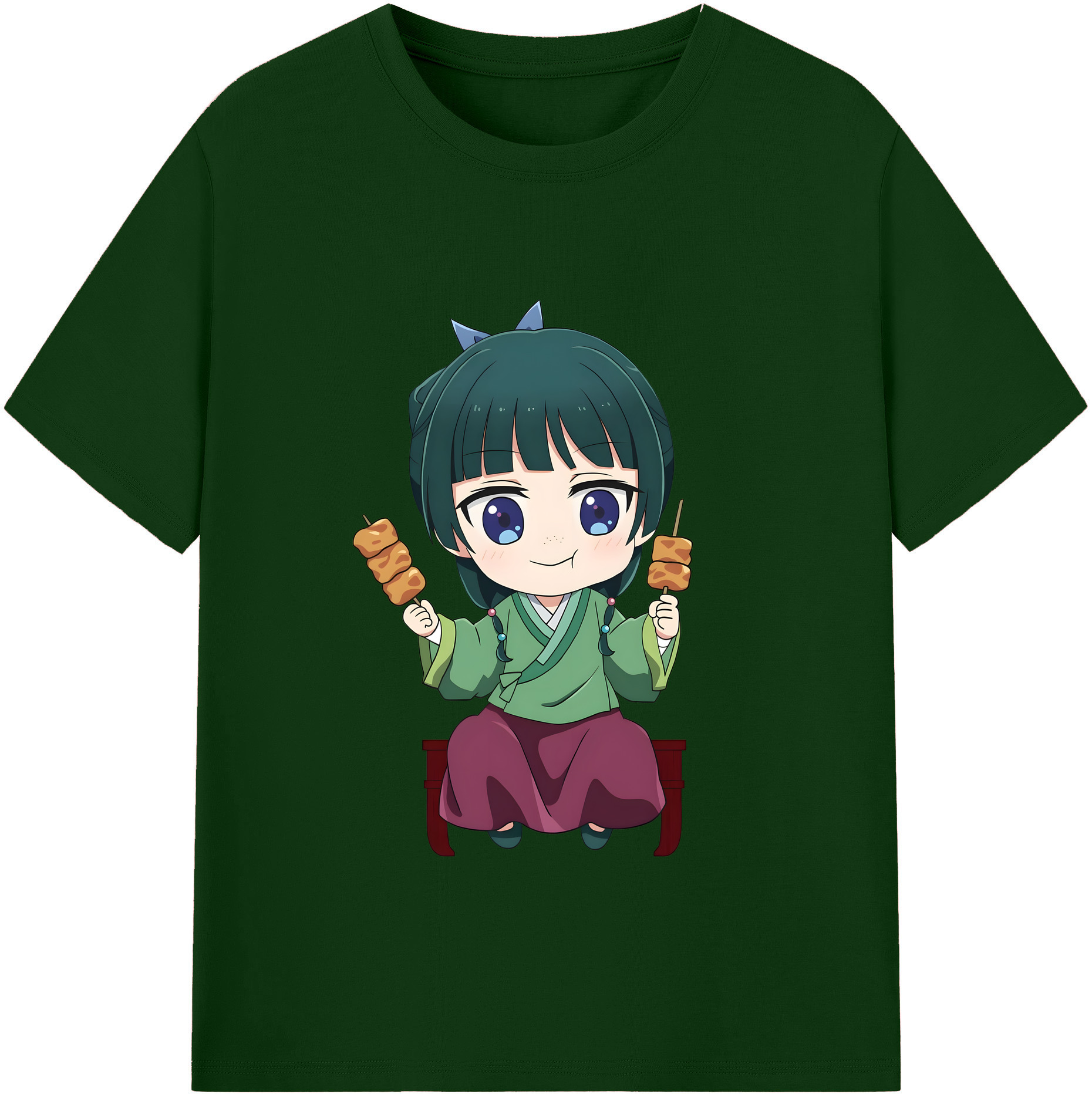 （画像用） 薬屋のひとりごと The Apothecary Diaries 綿100％半袖Tシャツ（フロントプリント）